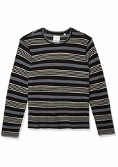 Billy Reid Men's Long Sleeve Pima Cotton Crewneck T-Shirt  XL
