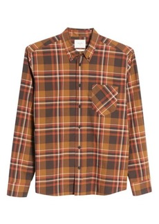 Billy Reid Men's Tuscumbia Plaid Button-Up Shirt in Multi at Nordstrom