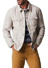 Billy Reid Theo Linen & Cotton Shirt Jacket