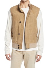 Men's Billy Reid Deck Waxed Cotton Vest