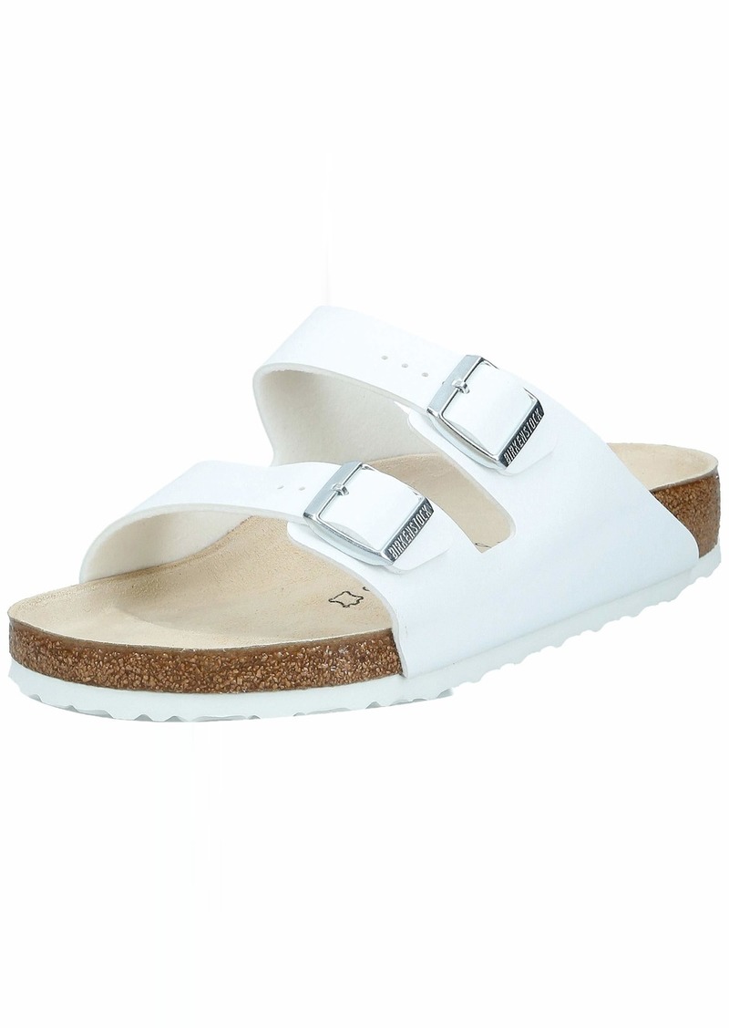 Birkenstock Arizona Bs White Leather Sandal - 7 M /