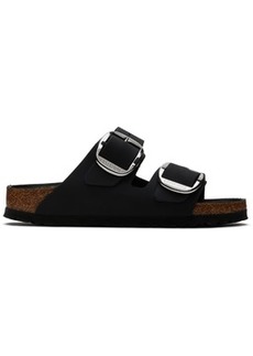 Birkenstock Black Narrow Arizona Big Buckle Sandals