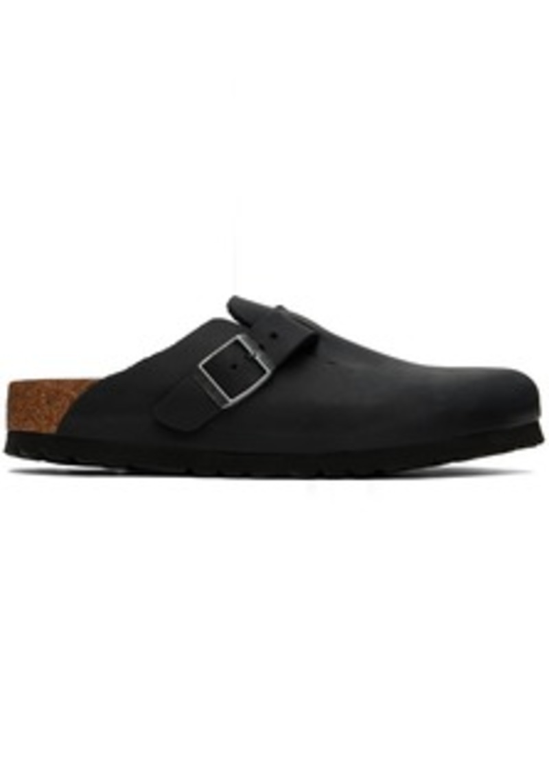 Birkenstock Black Narrow Boston Loafers