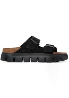 Birkenstock Black Narrow Papillio Arizona Platform Sandals