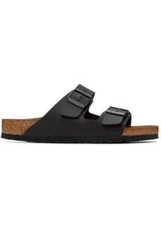 Birkenstock Black Regular Arizona Sandals