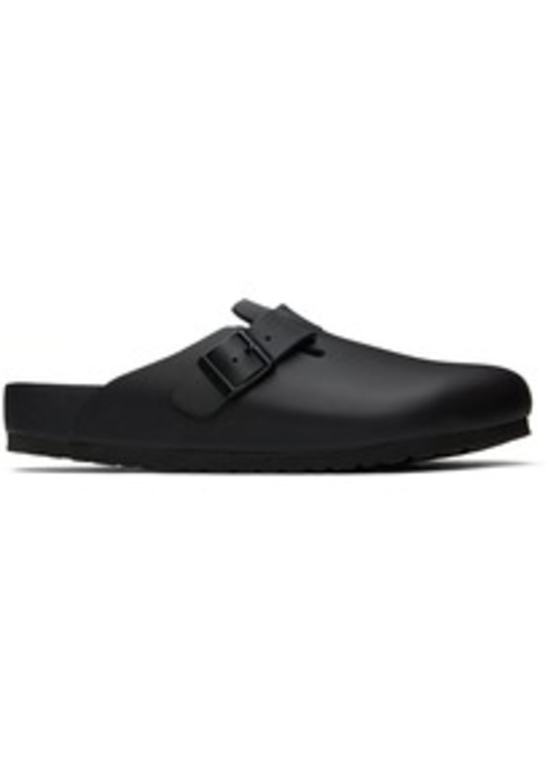 Birkenstock Black Regular Boston Loafers