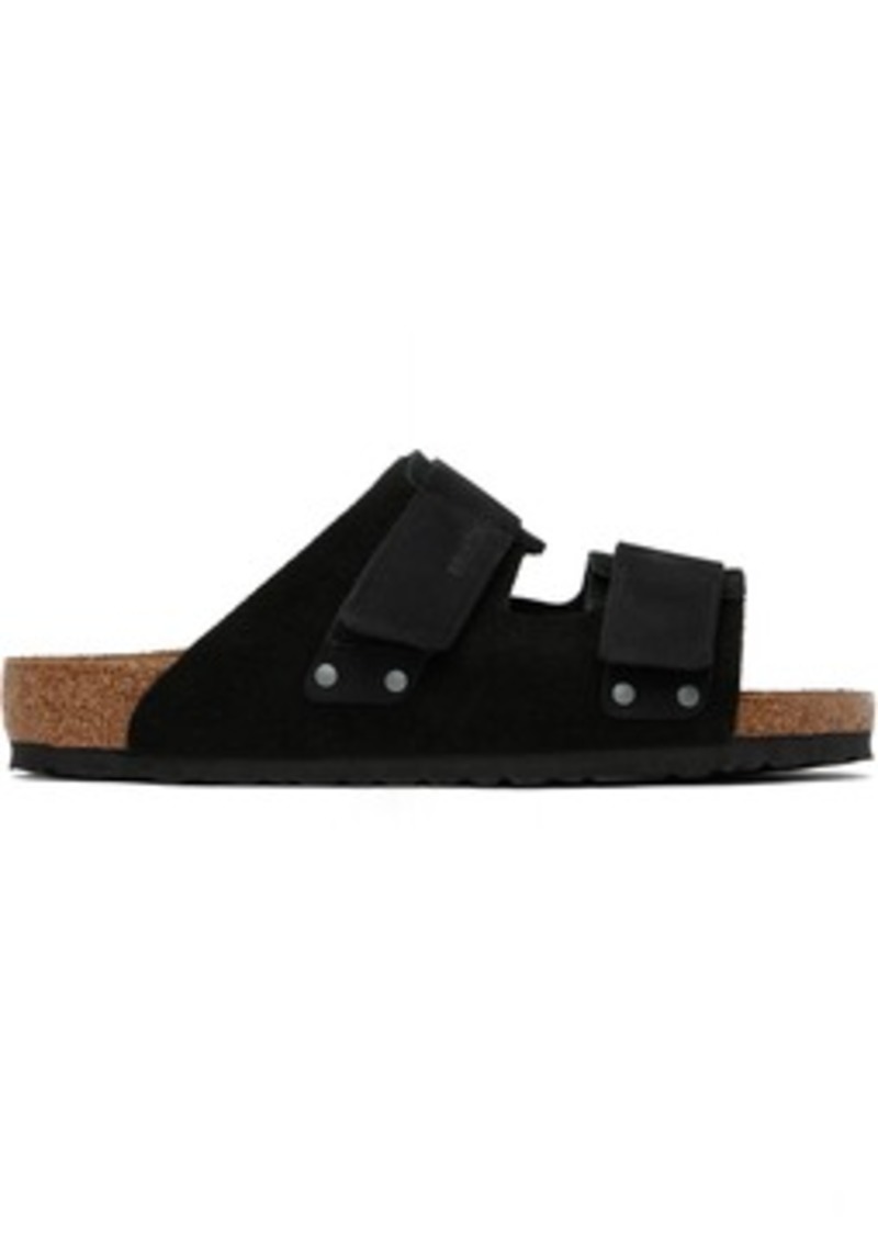 Birkenstock Black Regular Uji Sandals