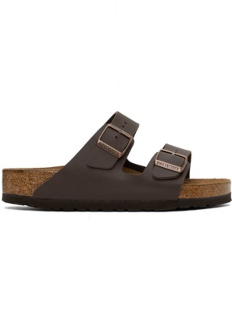 Birkenstock Brown Regular Arizona Soft Footbed Sandals