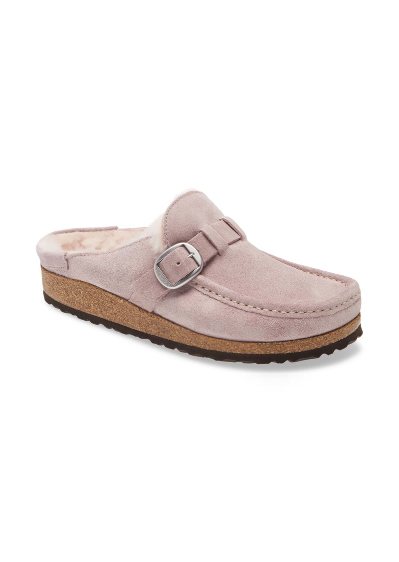 birkenstock buckley shearling mule