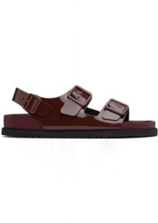 Birkenstock Burgundy Regular 1774 Milano Leather Sandals