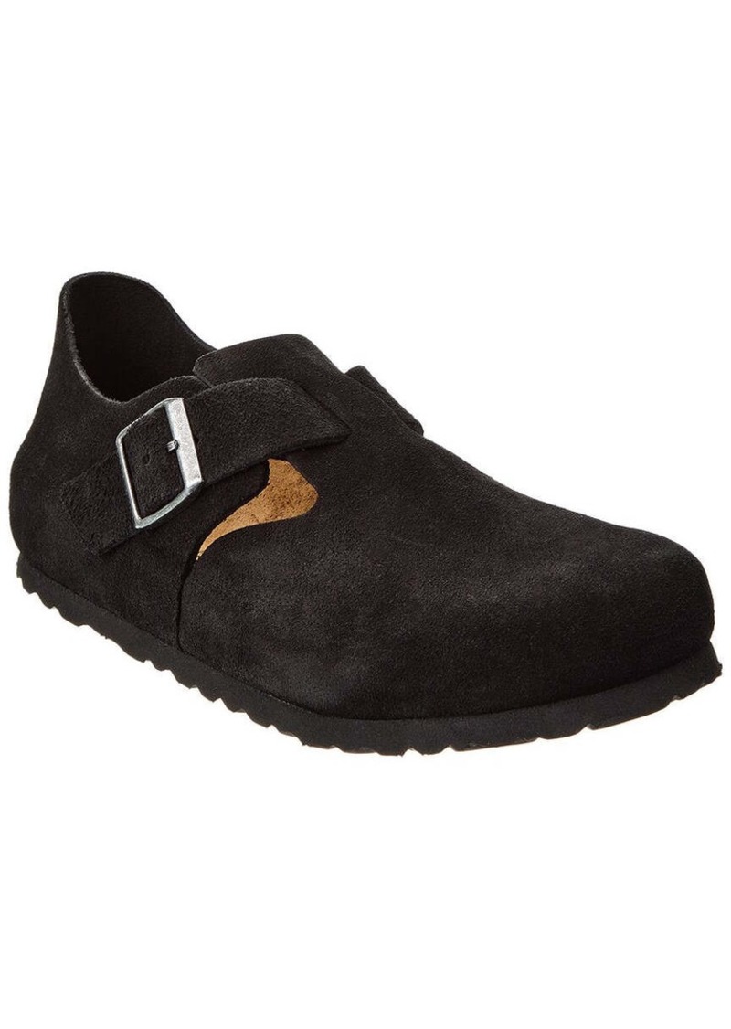 Birkenstock London BS Narrow Fit Suede Clog