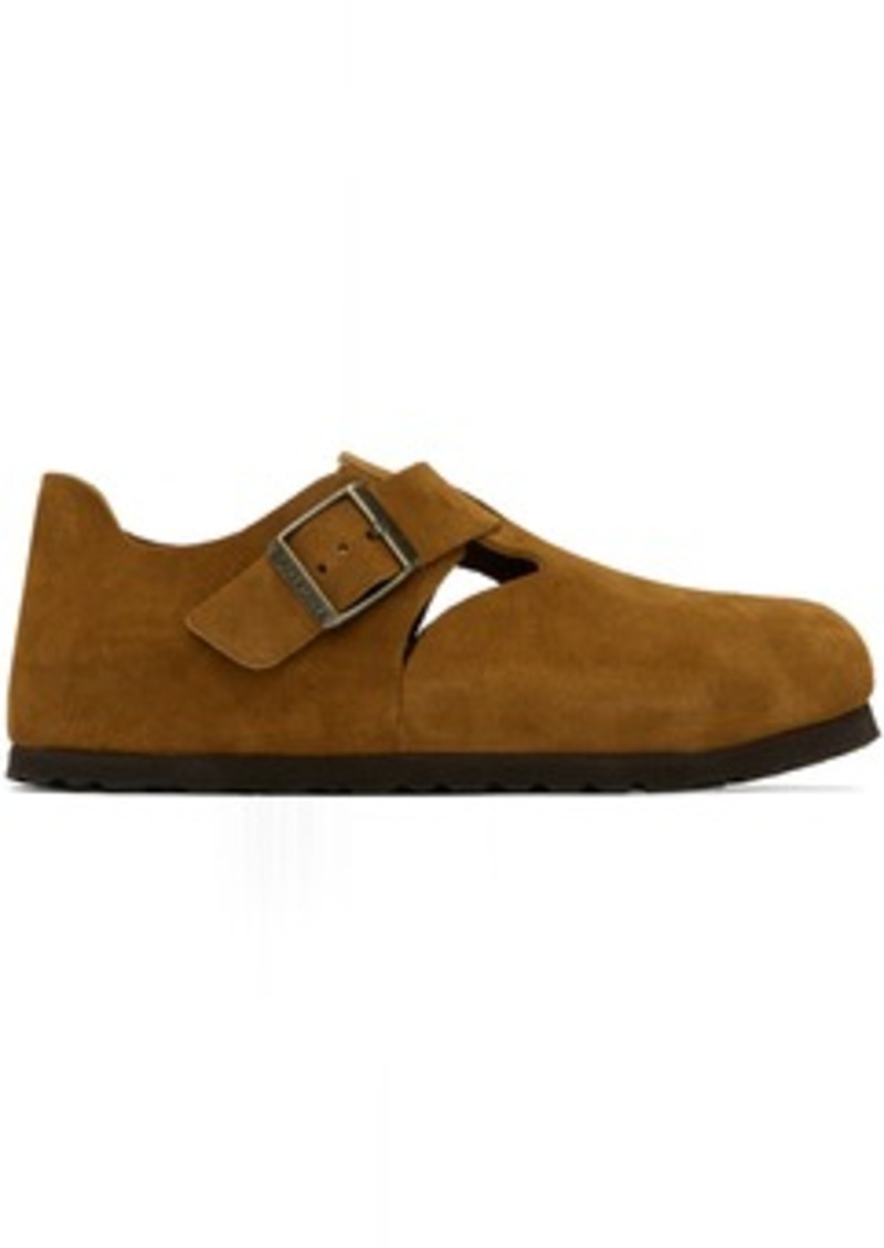 Birkenstock Tan Narrow London Loafers