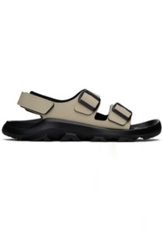 Birkenstock Taupe Regular Mogami Terra Sandals