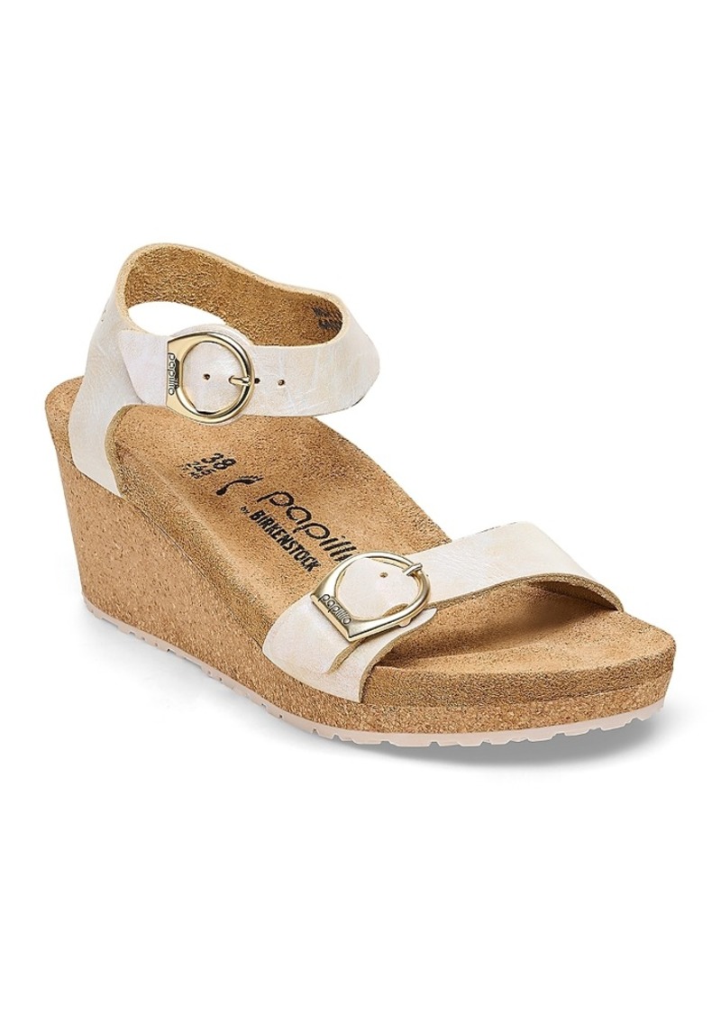 Birkenstock Women's Soley Ankle Strap Wedge Sandals