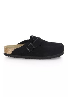 Birkenstock Boston Suede Clogs