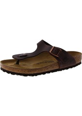 Birkenstock Gizeh BS Womens Leather Flip-Flop Thong Sandals