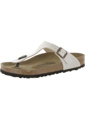 Birkenstock Gizeh BS Womens Leather Flip-Flop Thong Sandals