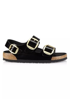 Birkenstock Milano Big Buckle Leather Sandals