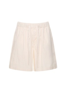Birkenstock Pleated Cotton Shorts