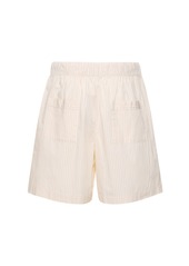 Birkenstock Pleated Cotton Shorts