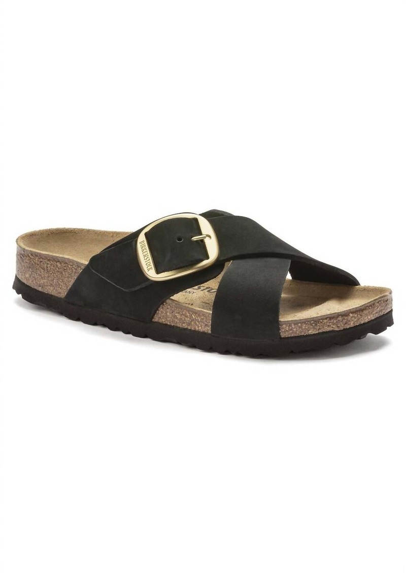 Birkenstock Siena Big Buckle Narrow In Black