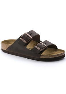 Birkenstock Unisex Arizona Oiled Leather Sandals In Habana