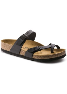 Birkenstock Unisex Mayari Birko Flor Sandals In Black