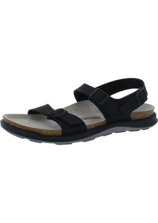 Birkenstock Womens Leather Footbed Strappy Sandals