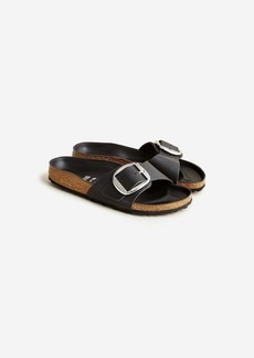 Birkenstock Women's Madrid Big Buckle Sandal In Black Leather