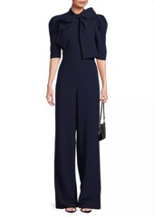 Black Halo Ara Crepe Tailored Jumpsuit