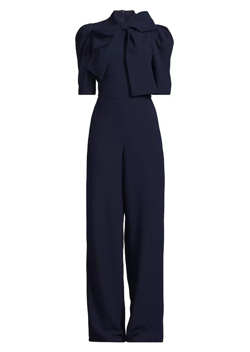 Black Halo Ara Crepe Tailored Jumpsuit