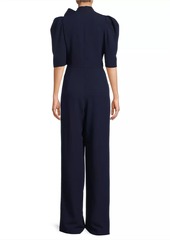 Black Halo Ara Crepe Tailored Jumpsuit