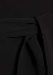 Black Halo - Danica wrap-effect crepe dress - Black - US 10