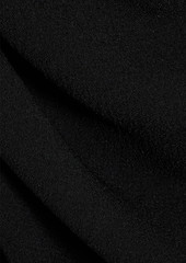 Black Halo - Landry twist-front ruched crepe dress - Black - US 4