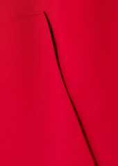 Black Halo - Wrap-effect stretch-knit dress - Red - US 2