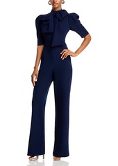 Black Halo Ara Bow Straight Leg Jumpsuit