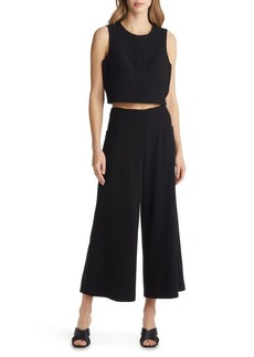 Black Halo Nia Two-Piece Jumpsuit at Nordstrom