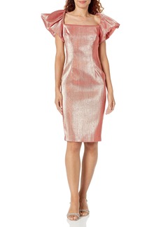 Black Halo Womens Queen Cocktail Sheath Special Occasion Dress ICY Sherbert  US