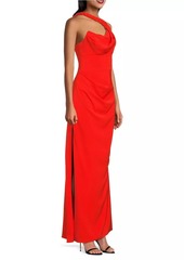 Black Halo Eve Marion One-Shoulder Gown