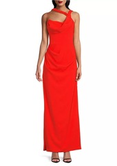 Black Halo Eve Marion One-Shoulder Gown