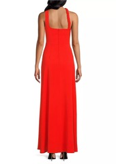 Black Halo Eve Marion One-Shoulder Gown