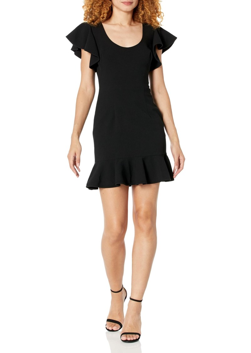 Black Halo Halo Rent the Runway Pre-Loved Lynn Mini Dress