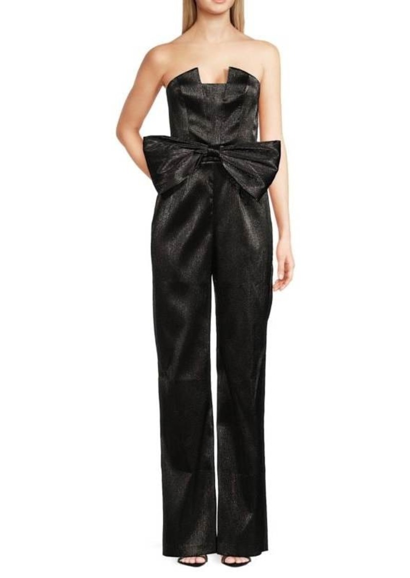 Black Halo Jacie Bow Jumpsuit