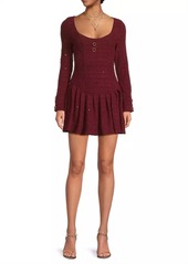 Black Halo Maverick Embellished Stretch Bouclé Minidress