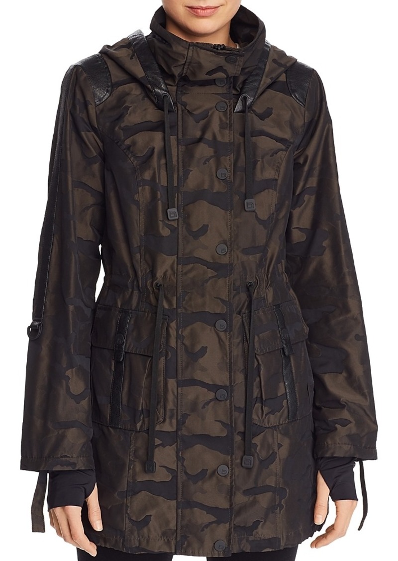 Blanc Noir Explorer Camo Jacquard Anorak