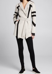 Blanc Noir Handmade Mid-Length Wool Traveler Jacket