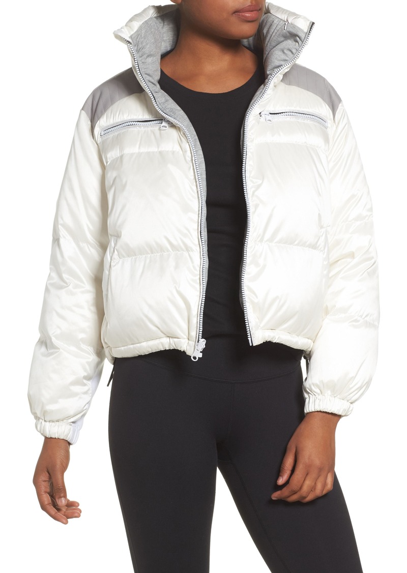 blanc noir reversible puffer jacket