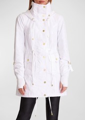 Blanc Noir Gold Collection Camo Anorak Jacket