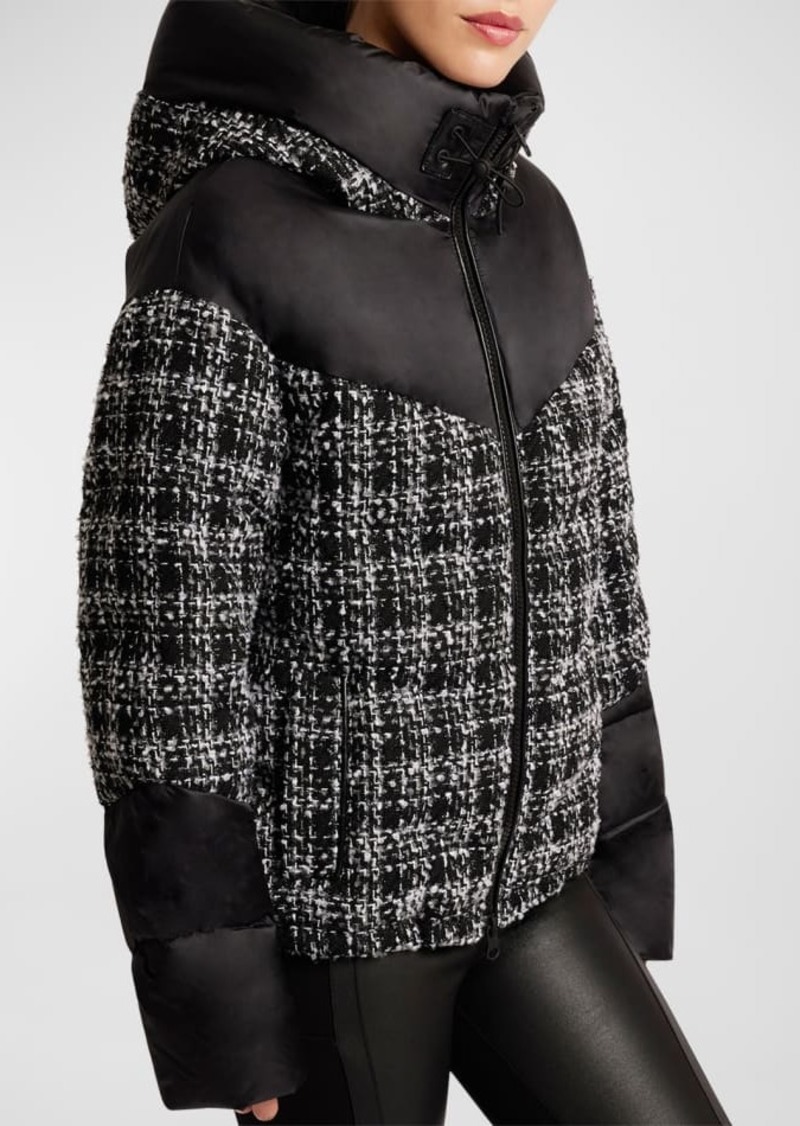 Blanc Noir Irina Boucle Puffer Jacket 
