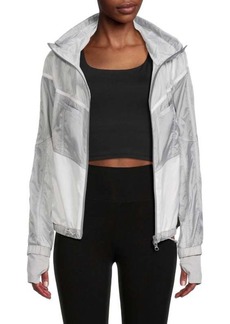 Blanc Noir Nimbus Colorblock Hooded Training Jacket